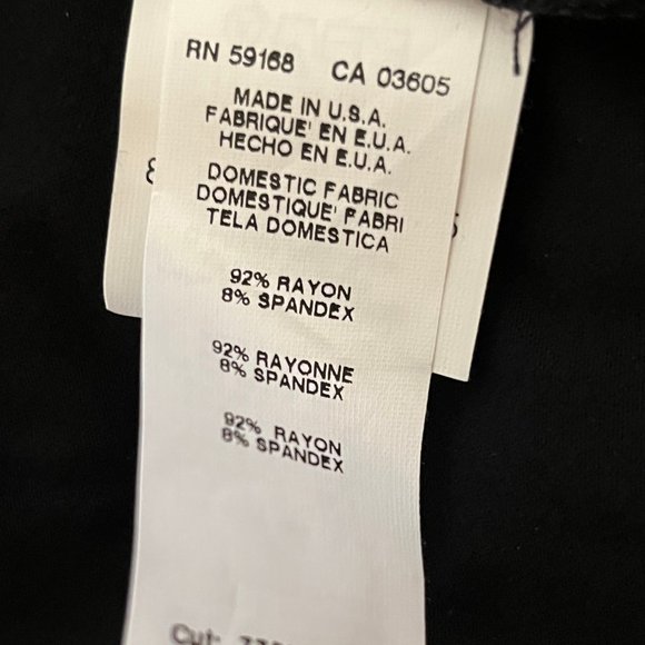 Karen Kane Black Cinched Waist & Swingy Midi Skirt Artisan Dress Size Small NWT - Picture 13 of 13